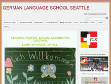 Tablet Screenshot of germanlanguageschool.org